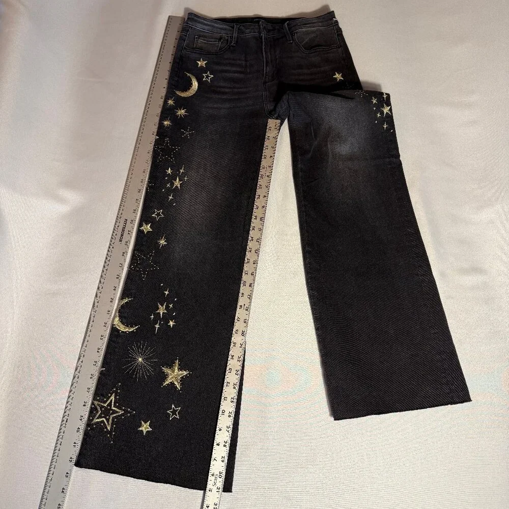NWOT Free People x Driftwood Charlee Wide Leg Jeans Sz 28 - Picture 9 of 16